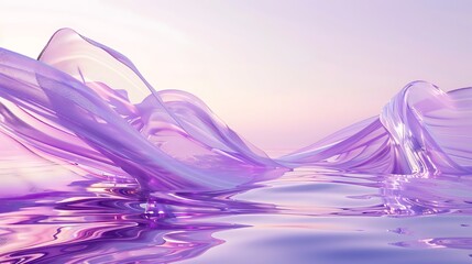 This is a beautiful abstract image of a purple landscape.