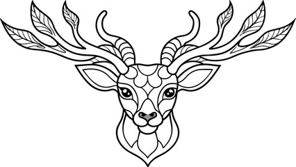 deer head silhouette