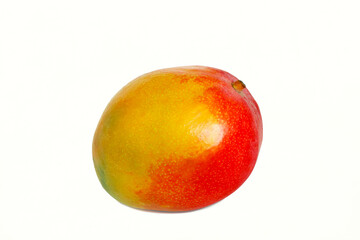 fresh ripe mango fruit in white background