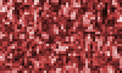 Red Pixelated Digital Canvas Vibrant Background