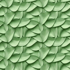 Modern universal minimalist artistic seamless 3d light green pattern