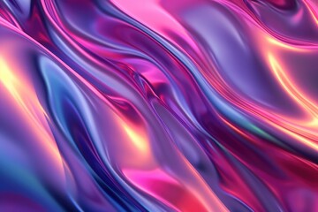 Abstract purple and blue fluid art background.