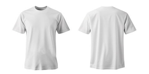 white t-shirt, isolated
