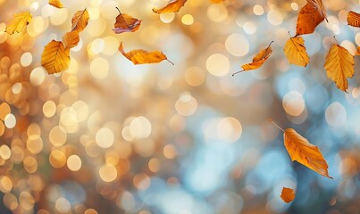 秋の魔法：公園の紅葉が描く幻想的な風景,The Magic of Autumn: Fantastic Landscapes Created by the Park's Autumn Foliage,Generative AI - obrazy, fototapety, plakaty