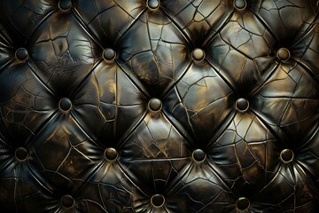 leather background or texture. generative ai