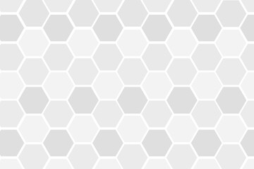 Gray hexagonal patterned background design element