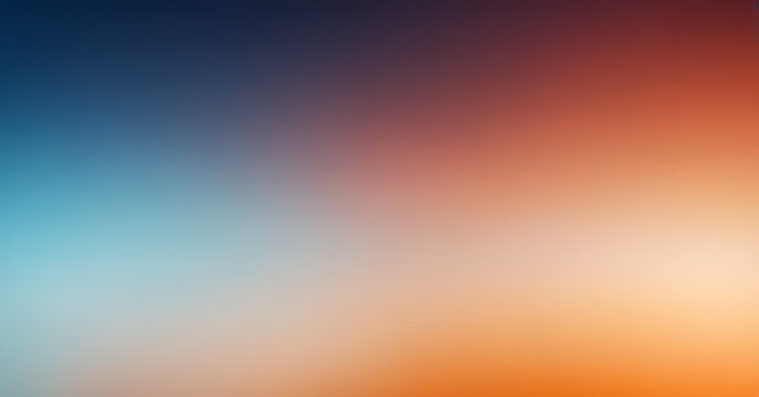  orange and sky abstract colorful gradients background