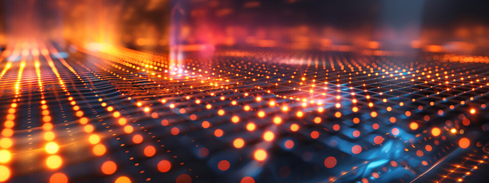photonic optical metamaterial abstract background close-up