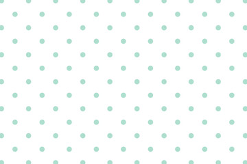 Mint green polka dots pattern design element © Rawpixel.com