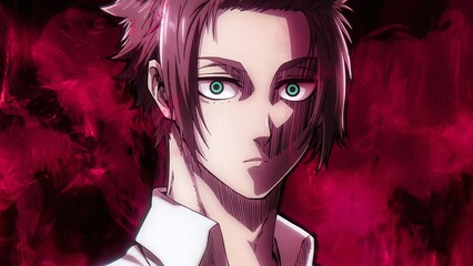 Obraz premium portrait of a person Blue Lock Anime