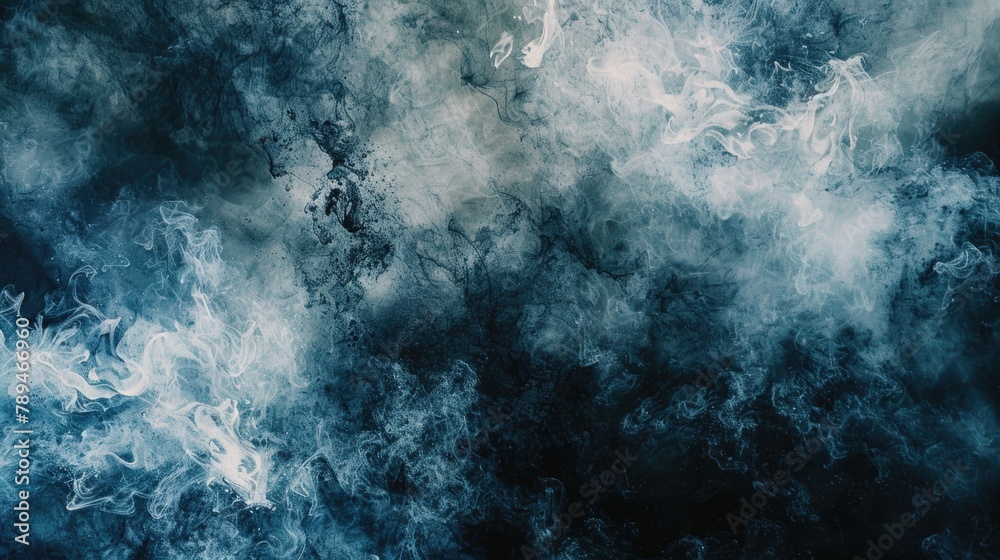 Poster black and white photo of smoke in the air. suitable for various design projects