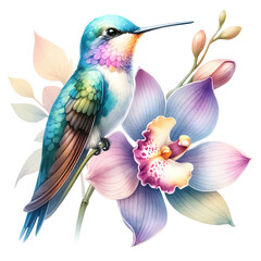  tropical hummingbird