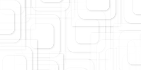 Abstract white and grey modern Geometric lines angles shapes in white and gray layer. Abstract seamless modern white color technology concept .