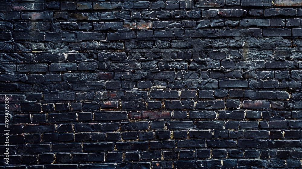 Poster a brick wall with a fire hydrant in front of it. suitable for urban and safety concepts