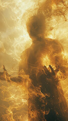 photograph of the astral body,generative ai