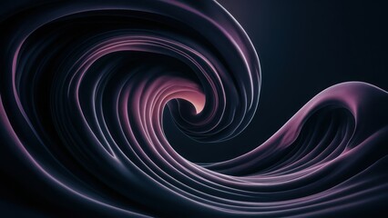 Purple Velvet Ripples Abstract Smooth Motion Waves Background