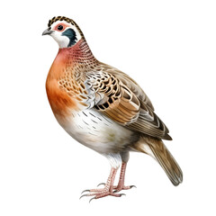 partridge bird, watercolor style, illustration.