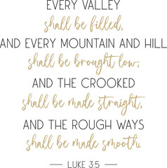 Encouraging Bible Verse Christian card scripture print Home wall decor vector illustration