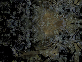 Imaginatory fractal abstract background Image