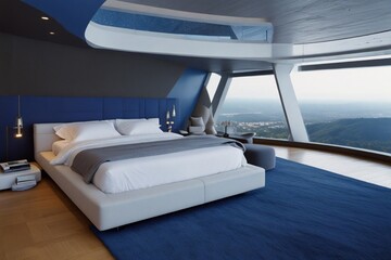 room with bed