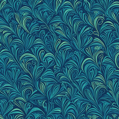 Florals pattern. Abstract flat background