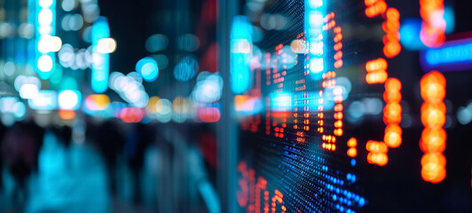 Urban Stock Market Data Display