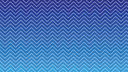 Blue zig zag pattern background vector image for backdrop or fabric style