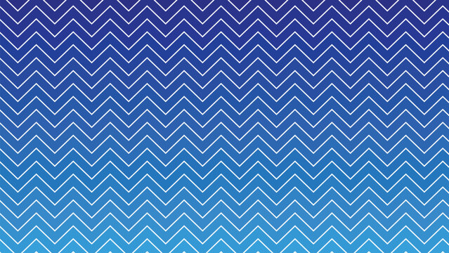 Blue zig zag pattern background vector image for backdrop or fabric style