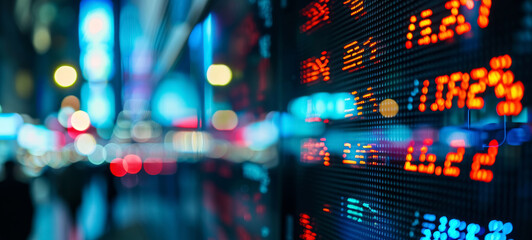 Financial Data Analysis Abstract Representation