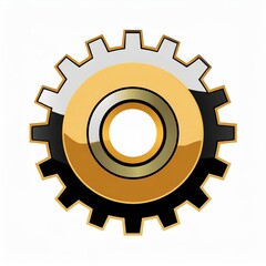 icon on metal internet button