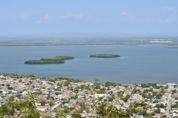 Islotes en Cartagena de Indias, Colombia.