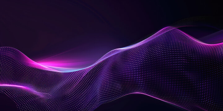 Abstract purple digital background. Minimalistic backing for presentation, website or banner. Illustration of abstract wallpaper backdrop.