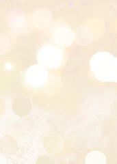 Shiny gold festive bokeh png transparent background
