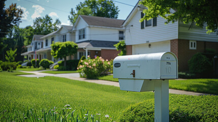 mailbox in the city