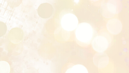 Shiny gold bokeh png transparent presentation background