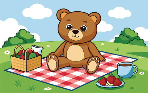 Teddy Bears Picnic Clipart
