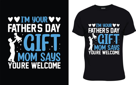 colorful graphic t shirt fathers t shirt design