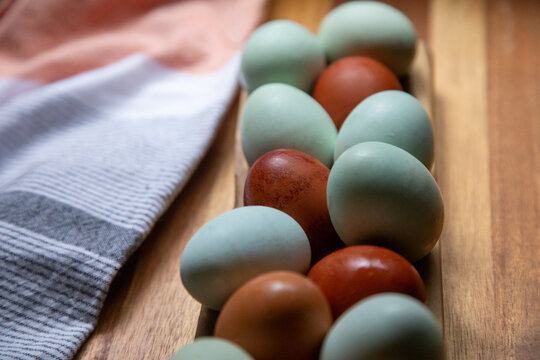 Organic eggs