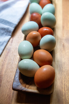 Organic eggs