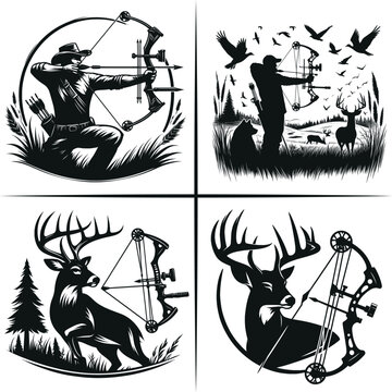 Bow Hunter Svg,Hunting svg,Hunting Season svg, Deer Hunting svg, Bow Hunter Shirt,Bow and Arrow,Hunting Dad,American Flag