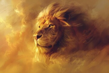 jesus christ the lion of judah symbolic representation of strength and salvation