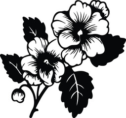 begonia silhouette