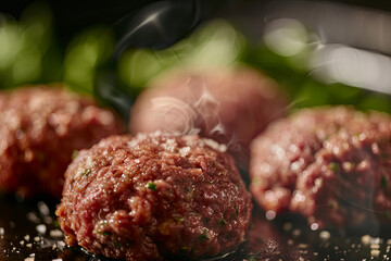 Synthetic ground meat: the versatility of taste for irresistible meatballs, hamburgers, and ragù