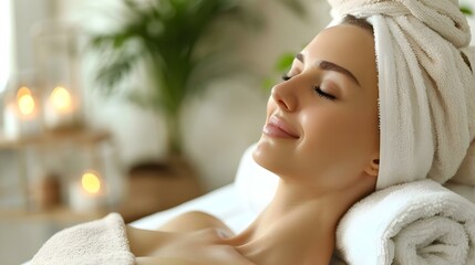 Serenity at the Spa: A Moment of Peace and Pampering. Concept Spa Experience, Relaxation, Self-care, Pampering, Tranquility