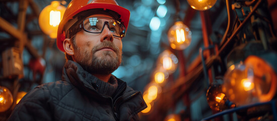 Wired for Comfort: Electrician's Expertise Lights Up Living Spaces,generated by IA