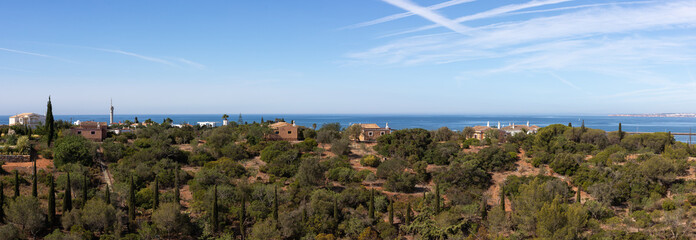 Ferragudo panoramic landscape, Algarve