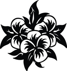 plumeria silhouette