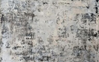 Abstract Textured Grayscale Artwork
