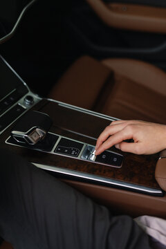 Automobile parking brake anonymous client  functionality demonstration