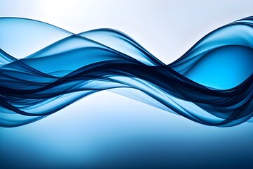 Fototapeta premium flow wave blue abstract background design, backgrounds 